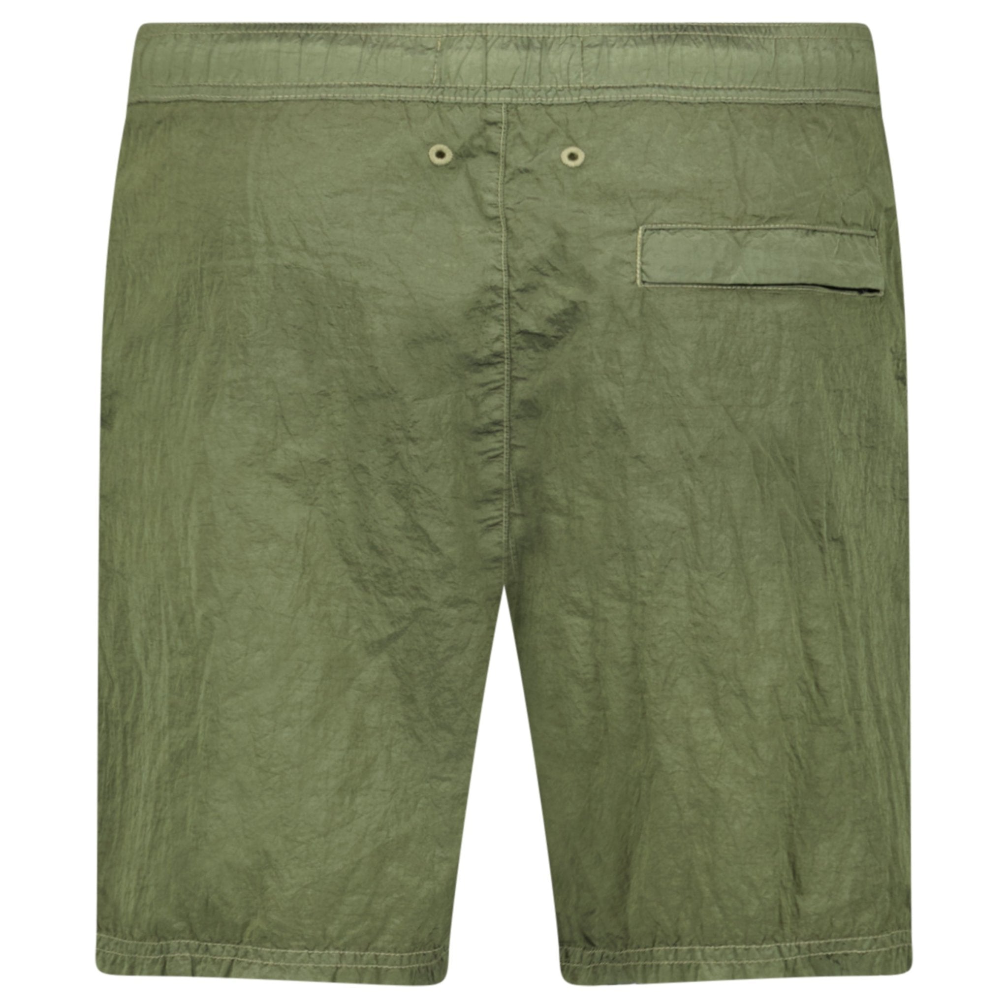 Stone Island Compass Chrome Swim Shorts Military Green