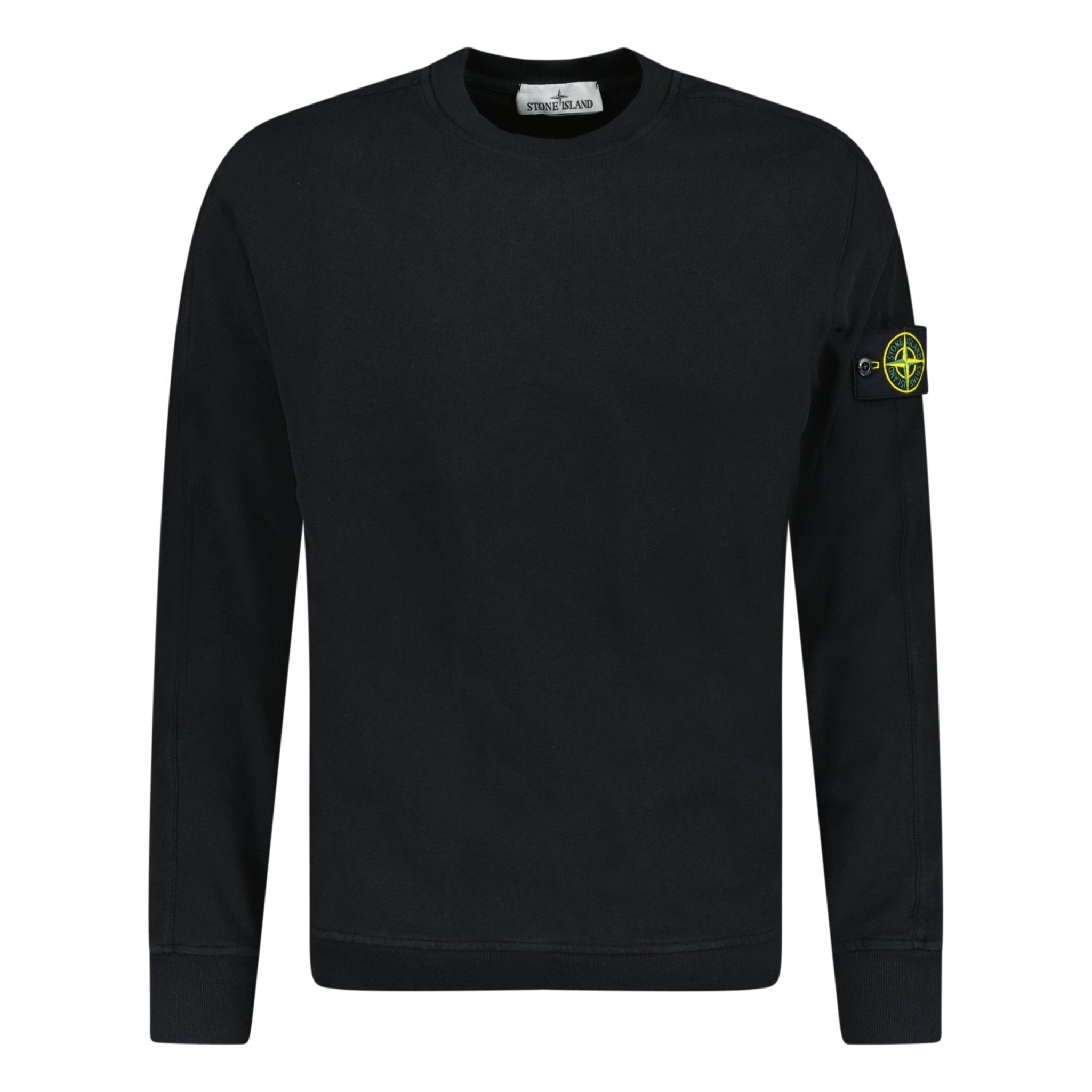 Stone Island Cotton Sweatshirt Black