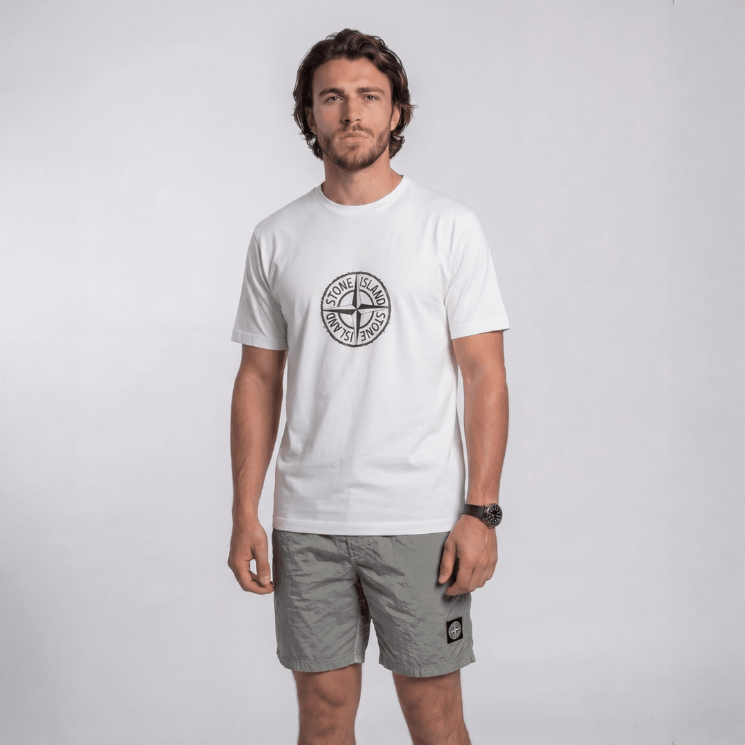 Stone Island Summer Set White/Grey