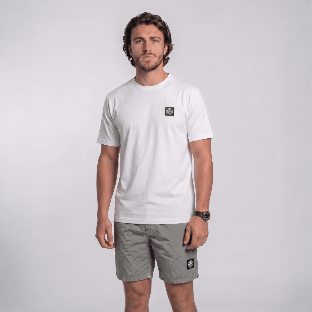 Stone Island Summer Set White/Grey